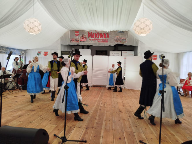 Zespół Pieśni i Tańca Ziemi Siedleckiej Chodowiacy podczas Majówki w Reymontówce 2026