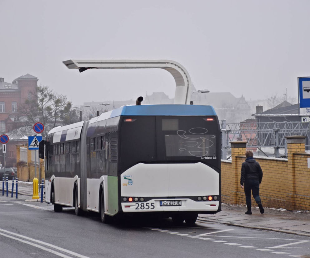 Ładowarka do autobusów elektrycznych stanęła na ul. Owocowej