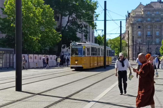 Budapeszt z okien tramwaju