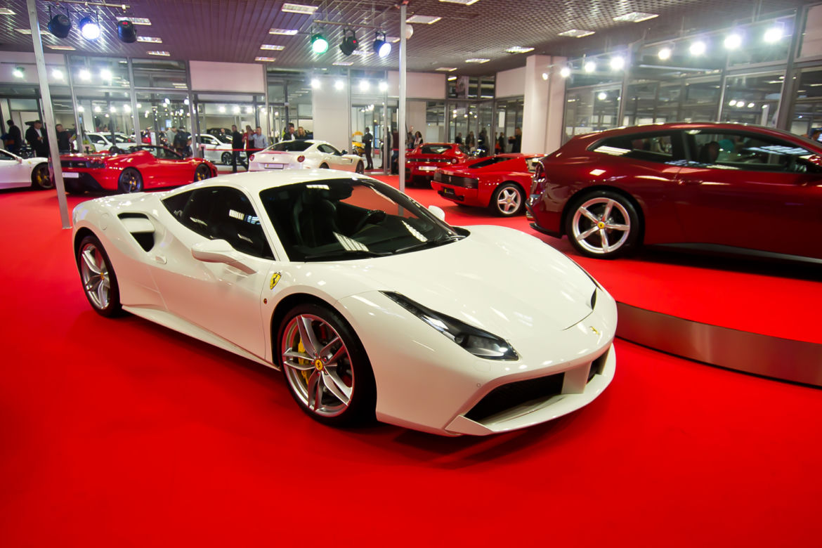 Ferrari 488 GTB na Warsaw Moto Show 2016