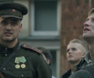 Czas honoru Powstanie odc. 10. Siergiejew (Robert Koszucki),  Władek (Jan Wieczorkowski)