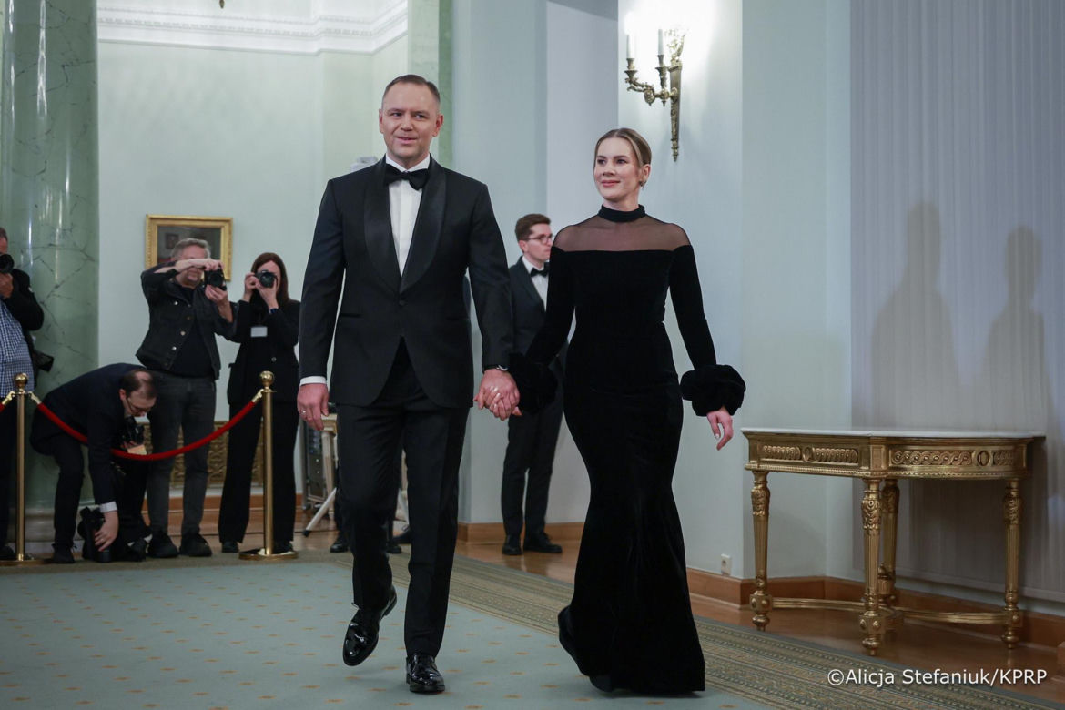 Nawroccy zadali szyku na spotkaniu z Korpusem Dyplomatycznym