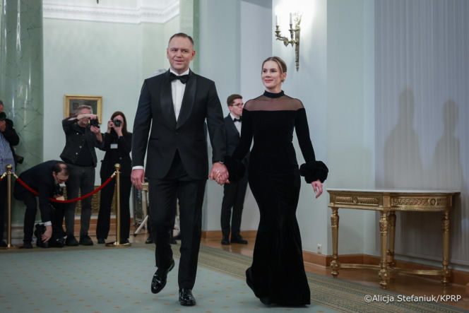 Nawroccy zadali szyku na spotkaniu z Korpusem Dyplomatycznym