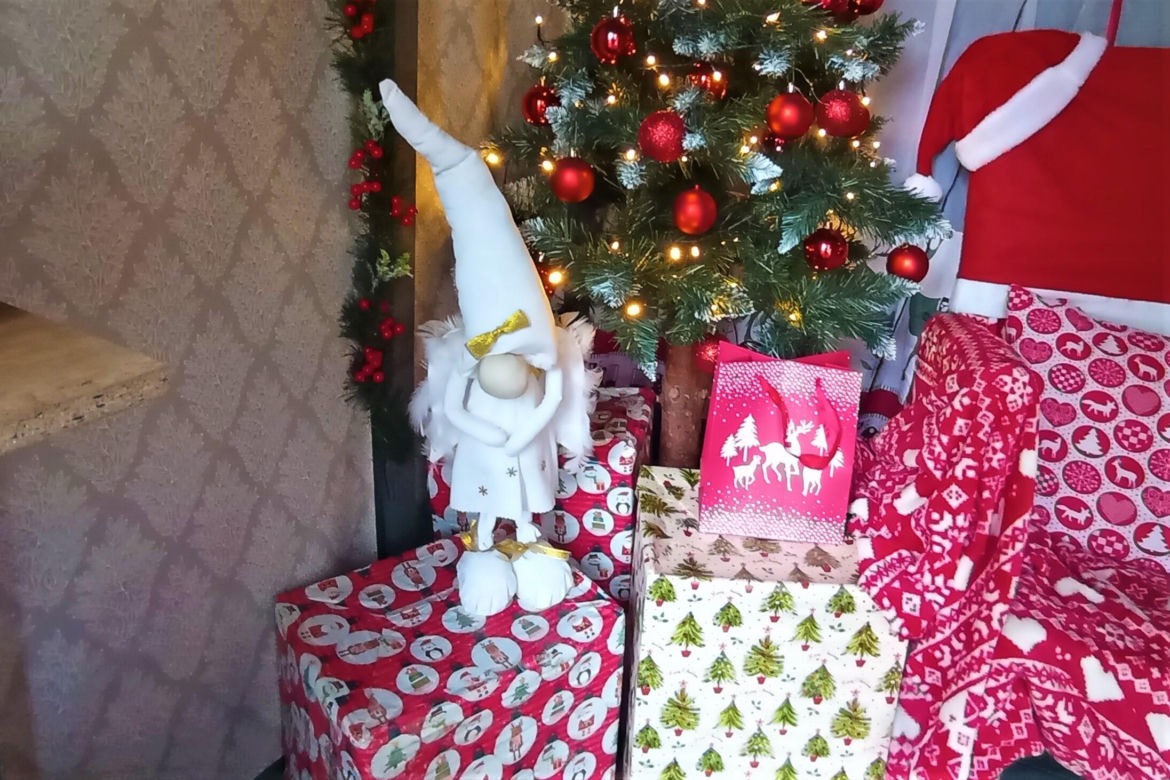 Skrzynka na listy do Świętego Mikołaja