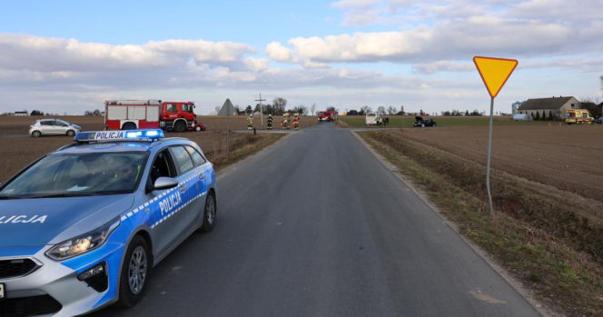Wypadek w Woli Skarbkowej