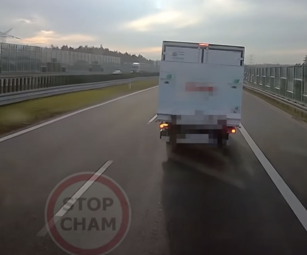 Mściwy kierowca mógł doprowadzić do tragedii na A1
