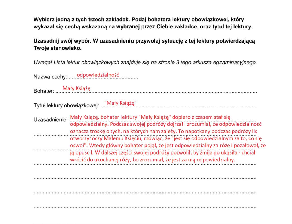 Uwaga! Są to sugerowane odpowiedzi naszego eksperta, które mogą być błędne!