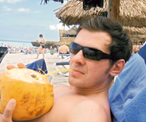 Marcin Kwaśny odpoczywał na Kubie