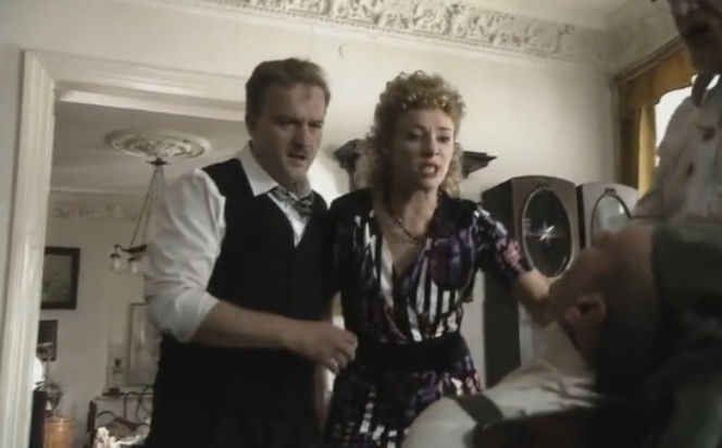 Czas honoru 6 sezon odc. 78. Karkowski (Bartłomiej Kasprzykowski), Emilia (Sonia Bohosiewicz)