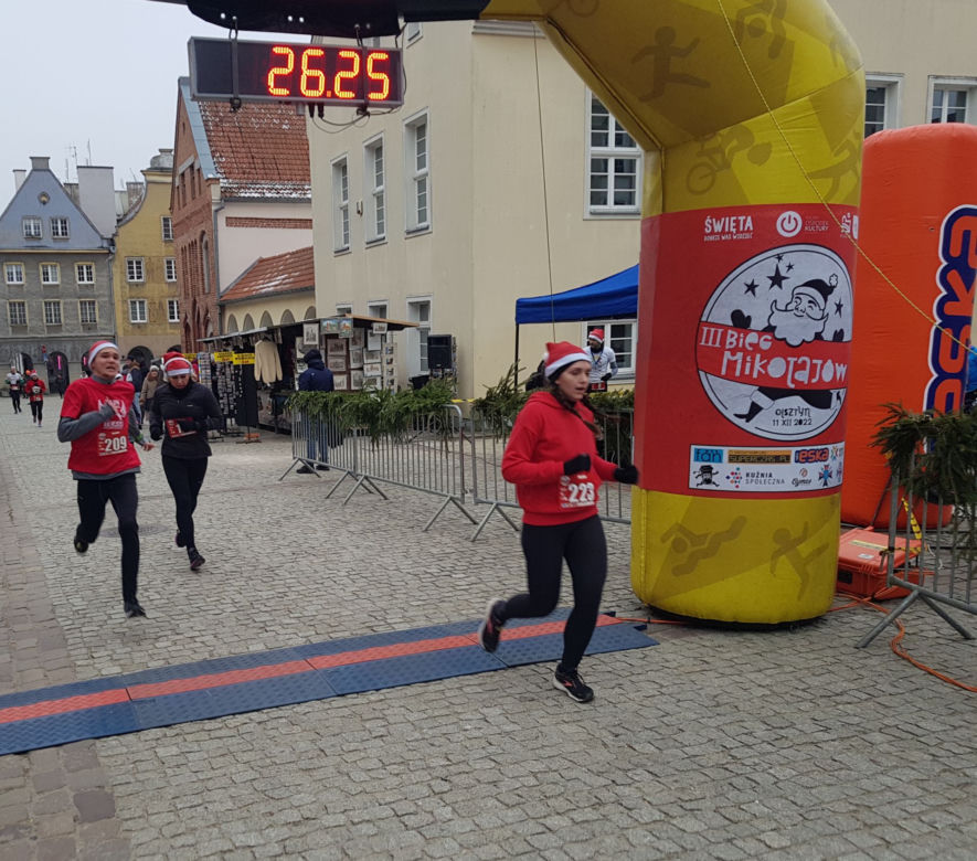 III Bieg Mikołajów w Olsztynie