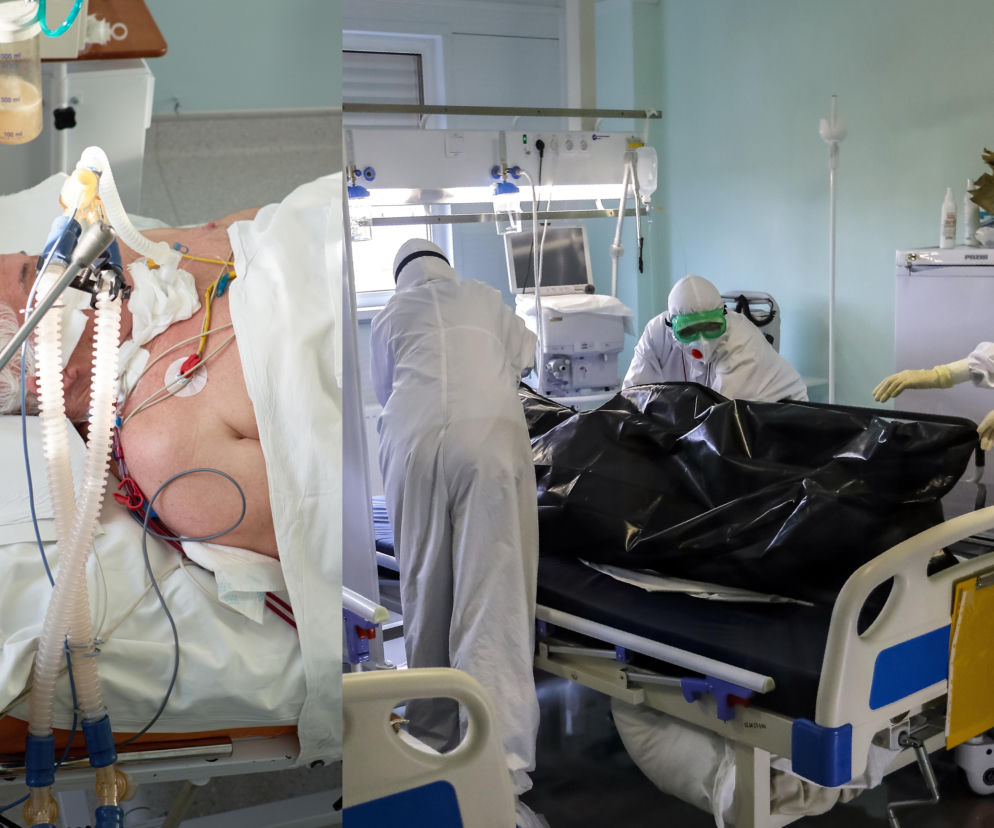 Nie wierzył w pandemię, zmarłm na koronawirusa