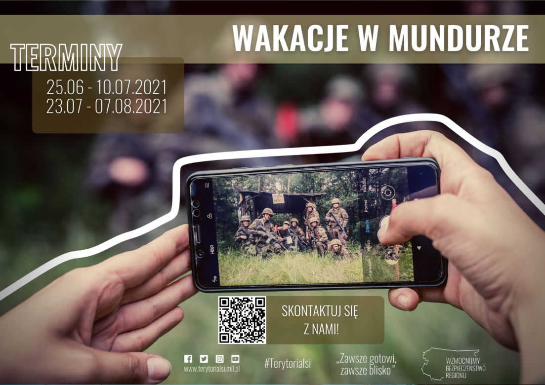 WOT proponują wakacje w mundurze