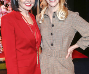 Marianna Janczarska i Ewa Błaszyczk na premierze spektaku w 2019 roku