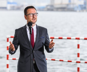 Morawiecki w Porcie Gdynia