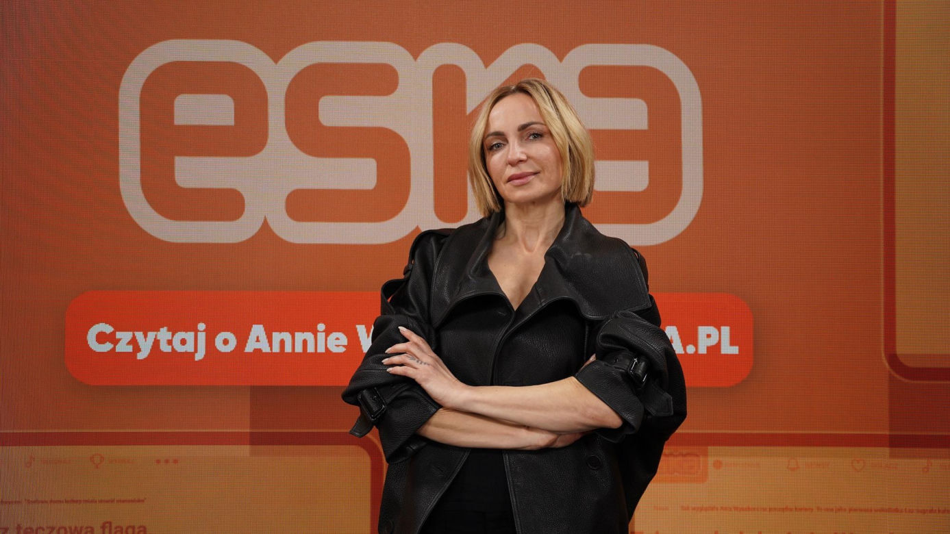 Anna Wyszkoni w formacie "Gwiazdy przejmują ESKA.pl"