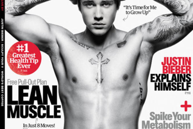 Justin Bieber - Men's Health