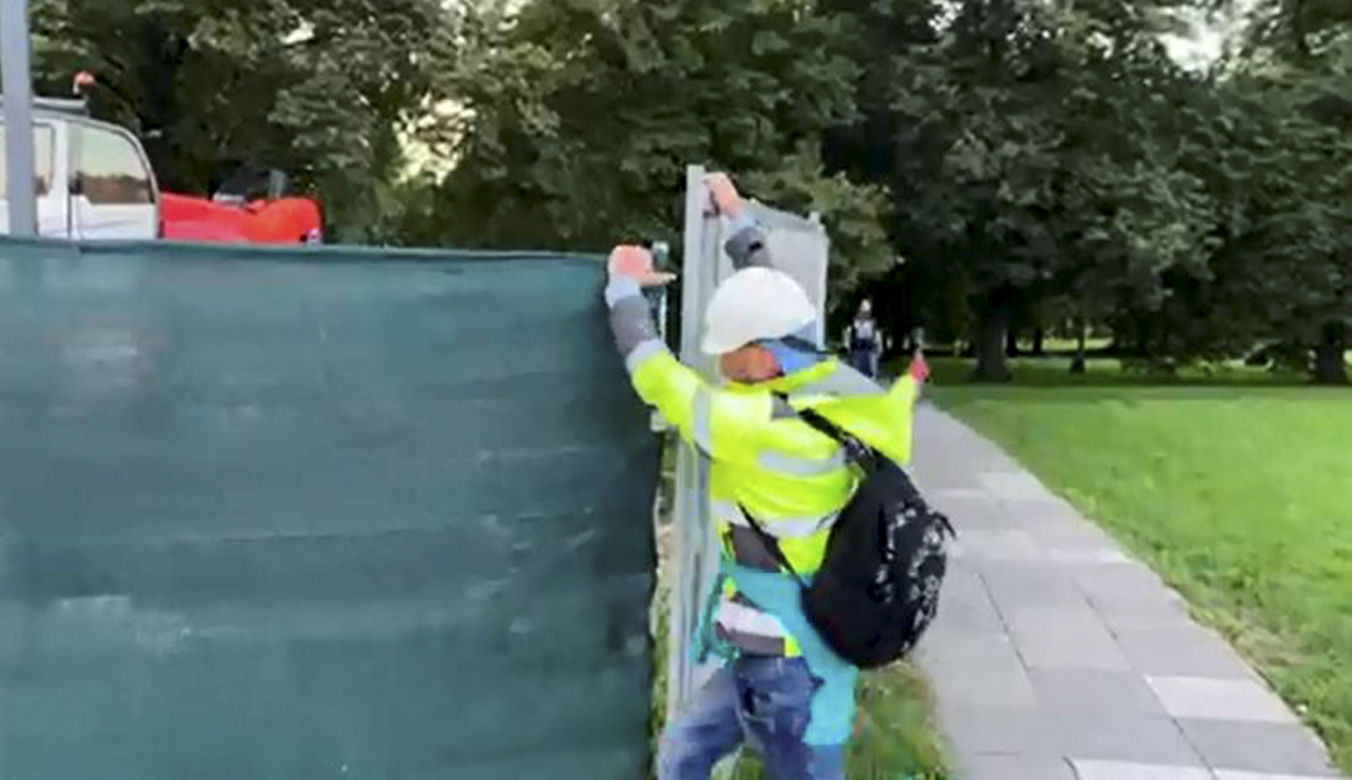 Złodziej na budowie. Połasił się na narzędzia