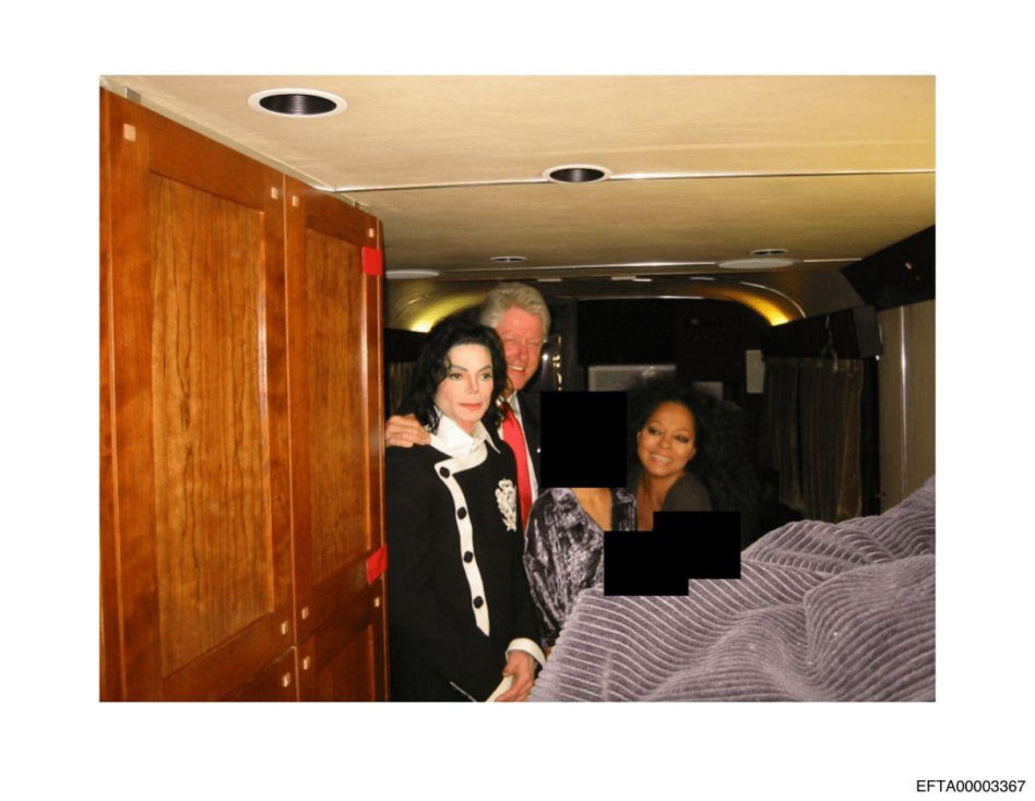 Bill Clinton, Michael Jackson, Diana Ross