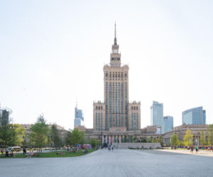 Brytyjczycy zachwyceni polską atrakcją. Znajduje się przed Pałacem Kultury i Nauki