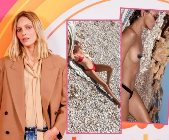 Anja Rubik kusi na rajskich wakacjach. Zrzuciła nawet górę od bikini