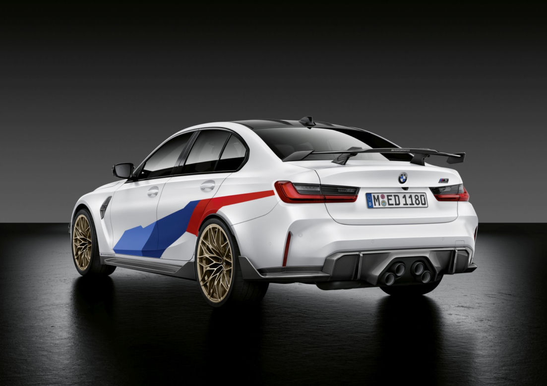 Akcesoria M Performance do BMW M3 i BMW M4 (2021)