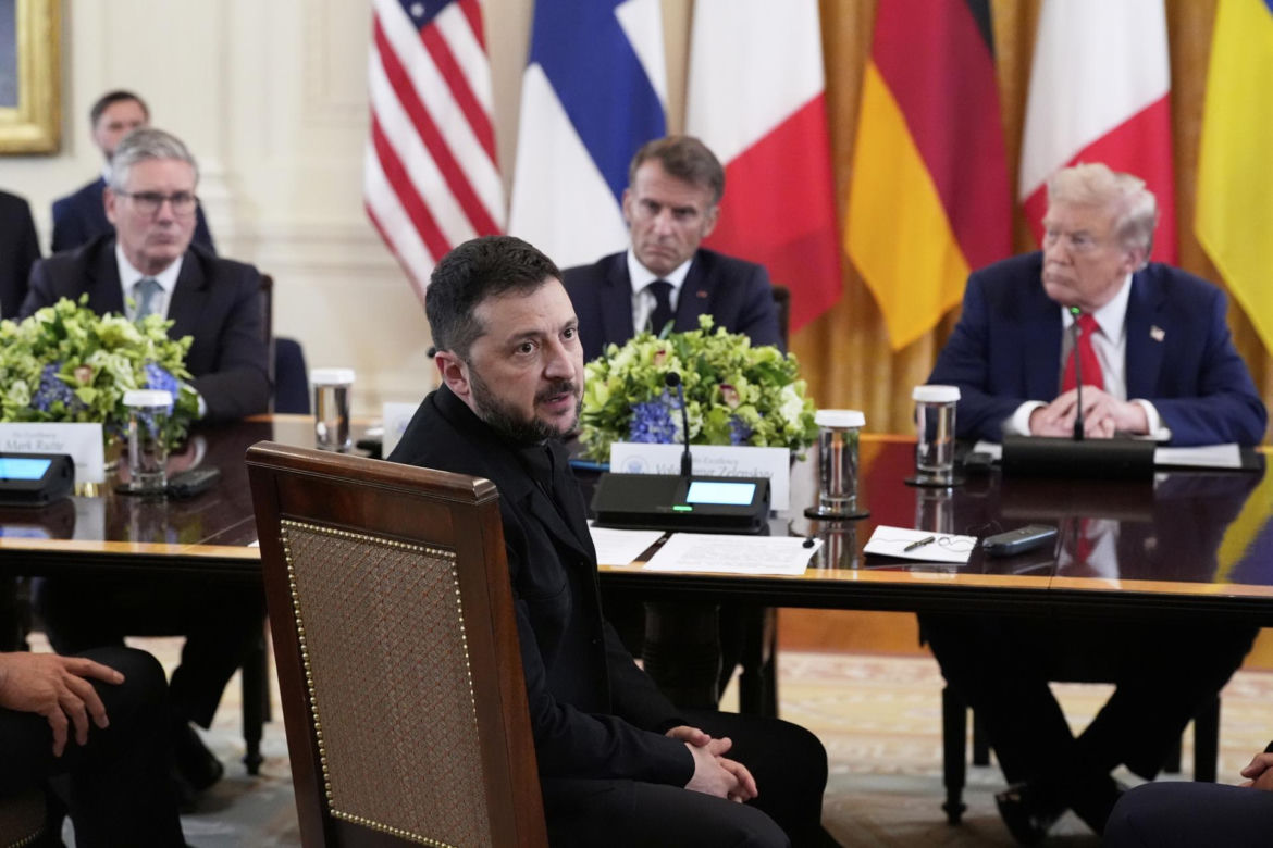 Rozmowy Trumpa z Zełenskim i liderami europejskimi w Białym Domu