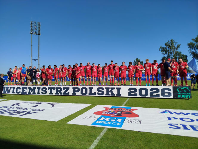 MKS Awenta Pogoń Siedlce pokonała zespół Energa Ogniwo Sopot i drugi rok z rzędu zdobyła tytuł Mistrza Polski Ekstraligi Rugby!