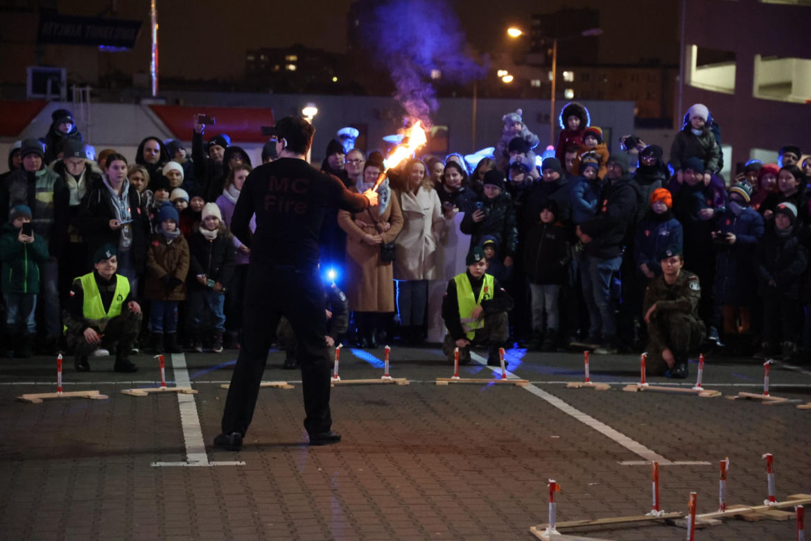 Światełko do nieba i ognisty pokaz. Tak Lublin zakończył granie dla Wielkiej Orkiestry Świątecznej Pomocy 2024!