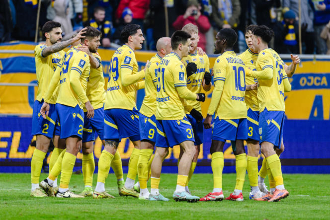 Arka Gdynia - Legia Warszawa: Zdjęcia z boiska