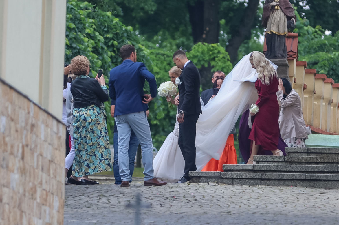Ślub Jakuba Kiwiora i Claudii Kowalczyk
