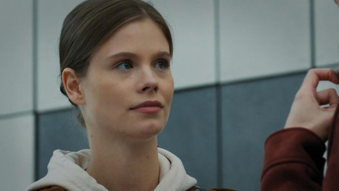 M jak miłość odc. 1922. Majka (Matylda Giegżno), Justyna (Marta Malinowska)