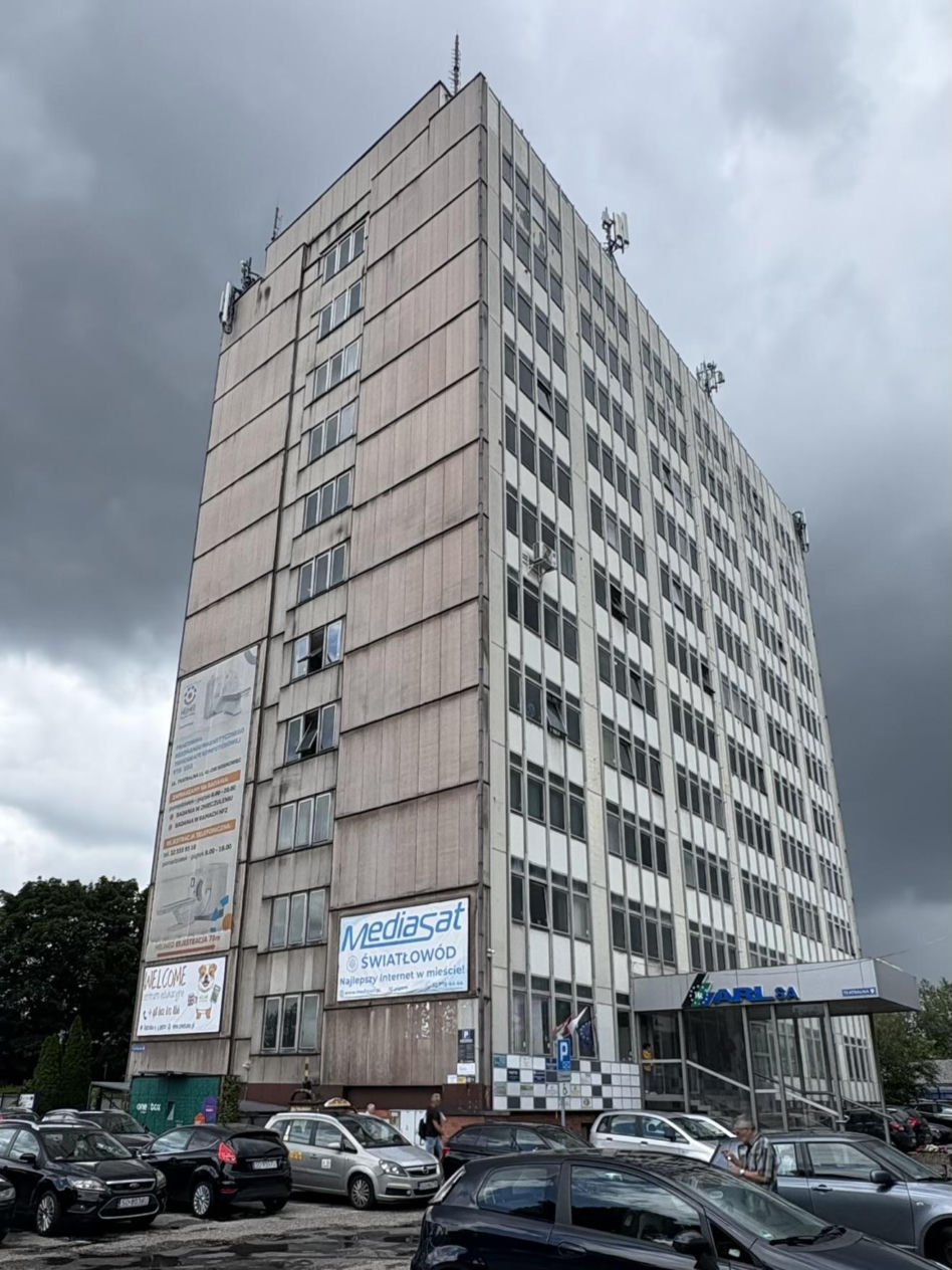 Budynek przy Teatralnej 9 w Sosnowcu - widok przed remontem