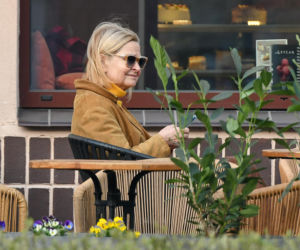 Barbara Bursztynowicz na słodkiej randce z mężem