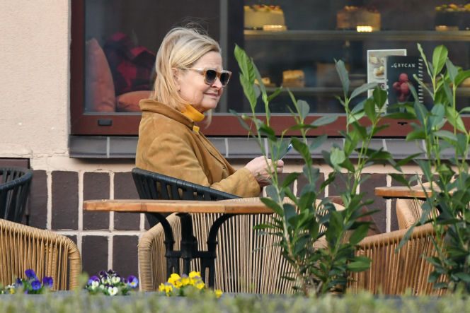 Barbara Bursztynowicz na słodkiej randce z mężem