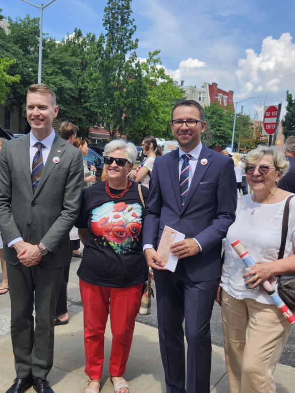 Polonia z Nowego Jorku uczciła 82. rocznicę wybuchu Powstania Warszawskiego