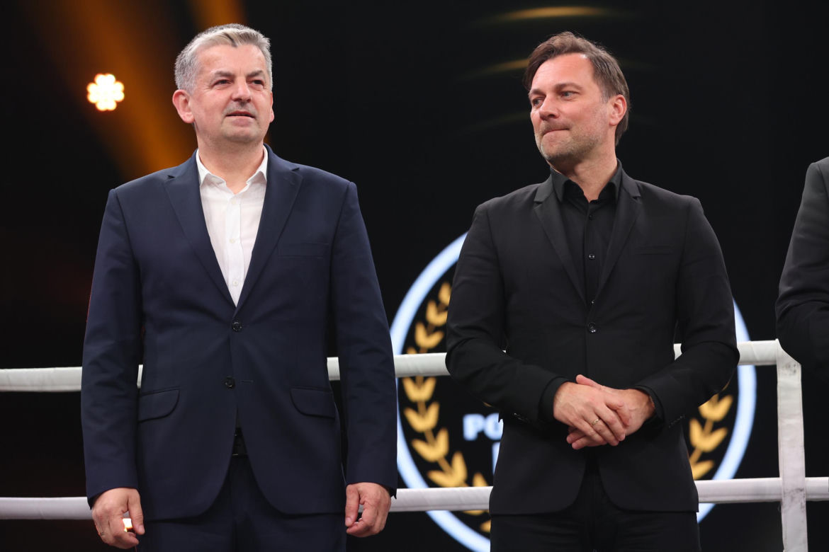 Gołota, Szpilka, Korzeniowski, Saleta. Zaroiło się od vipów na inauguracji Polskiej Ligi Boksu