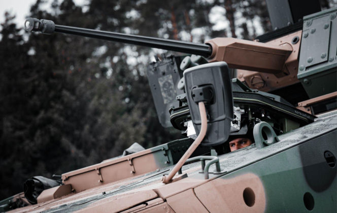 BWP Borsuk pokazał kły. Historyczne, pierwsze strzelania poligonowe