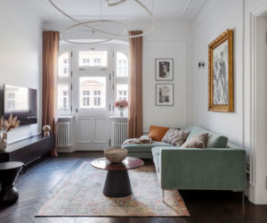 Poznańskie mieszkanie w stylu paryskiego apartamentu