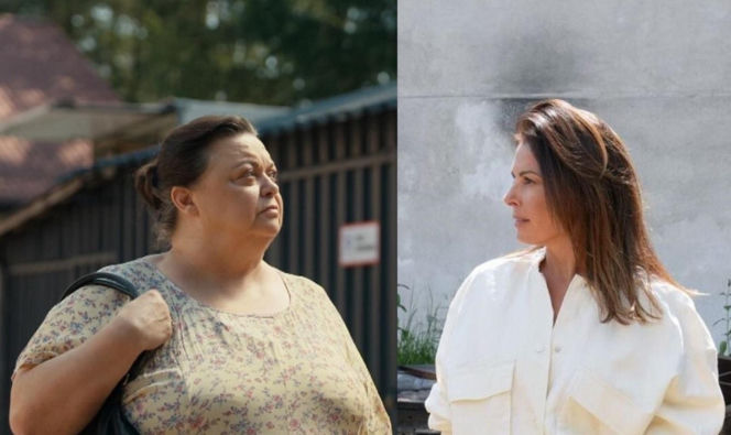 Barwy szczęścia, odcinek 3284. Borowska (Dorota Piasecka), Kasia (Katarzyna Glinka)