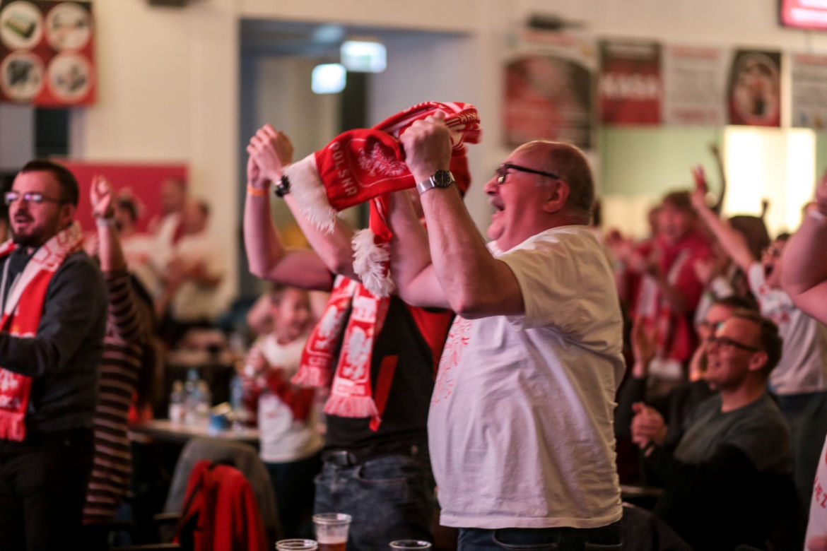 Polska - Arabia Saudyjska w strefie kibica na Stadionie Śląskim