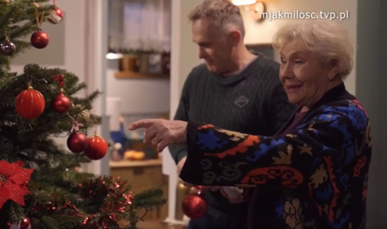 M jak miłość. Barbara (Teresa Lipowska), Artur (Robert Moskwa)