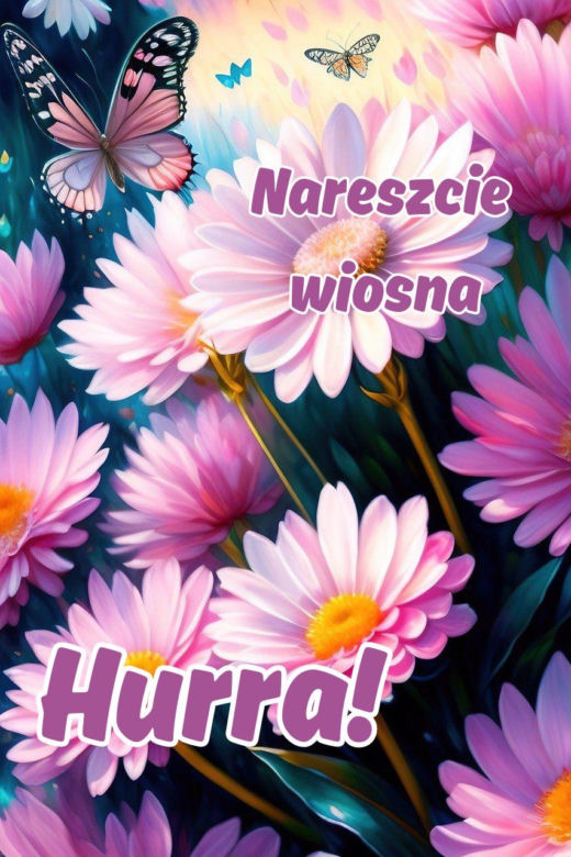 Kartki na pierwszy dzień wiosny 21 marca