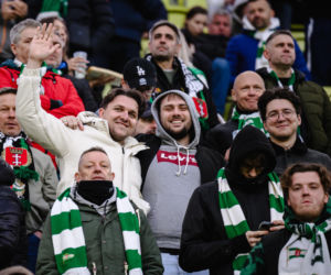 Bolesna strata punktów po grze w przewadze. Lechia wypuściła zwycięstwo z rąk. Mamy zdjęcia kibiców