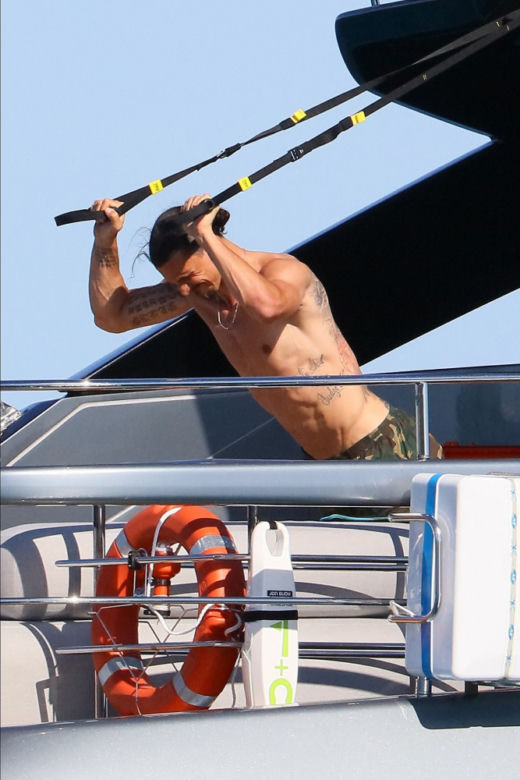 Zlatan Ibrahimović z rodziną na jachcie