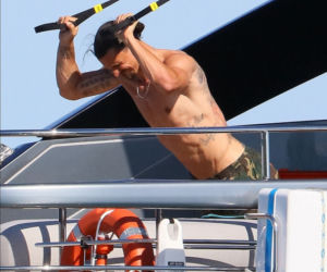 Zlatan Ibrahimović z rodziną na jachcie
