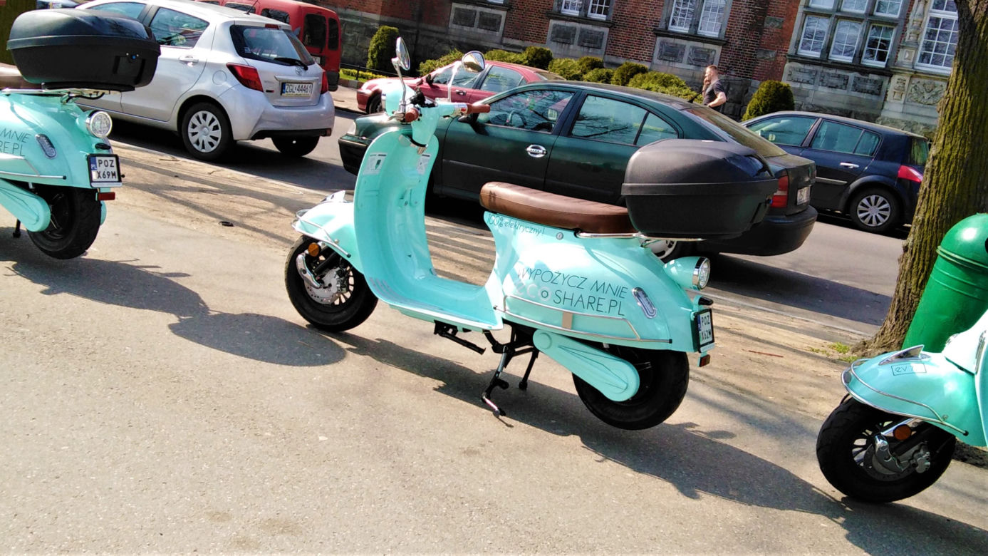 Wypożyczalnia skuterów elektrycznych w Szczecinie