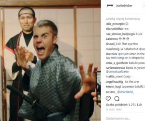 Justin Bieber na Instagramie