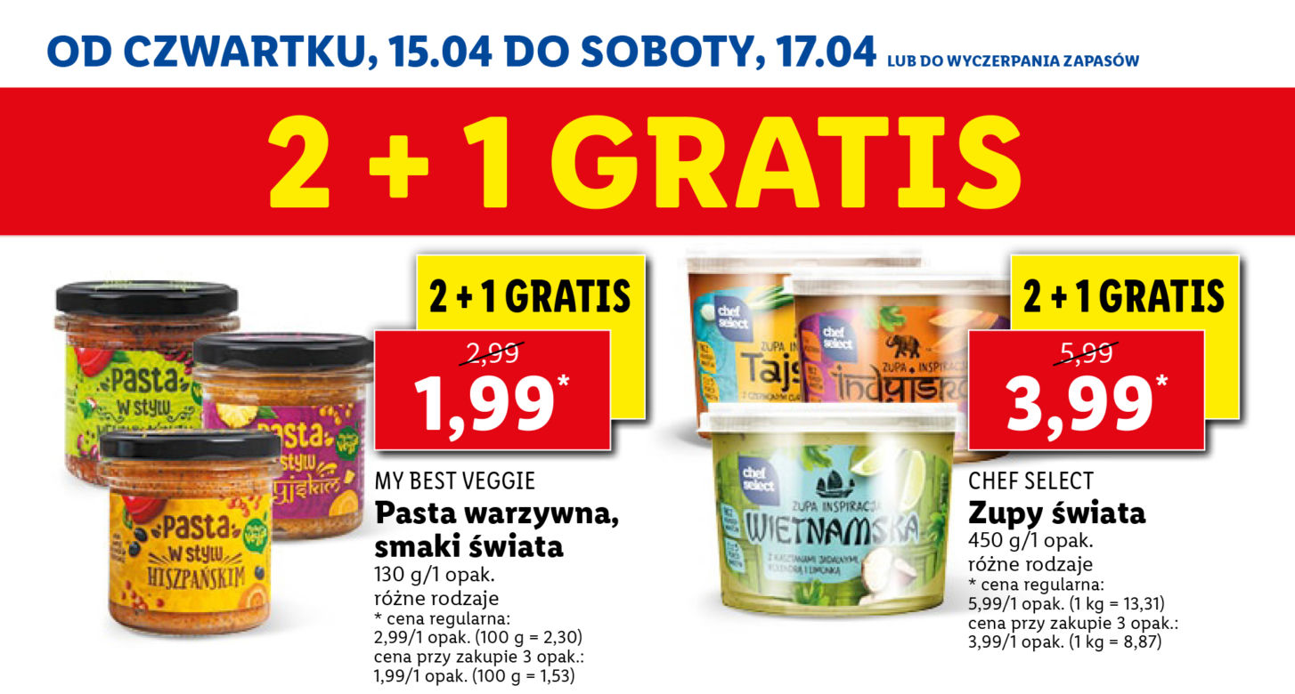 Promocje na sobotę w Lidlu