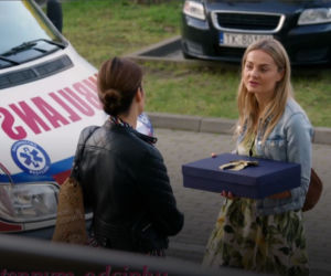 Przyjaciółki, odc. 190: Inga (Małgorzata Socha), Agata (Marta Szumieł)