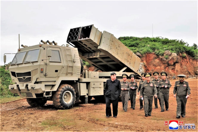 "HIMARS" z Korei Północnej